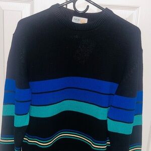 IZOD Club Men's Crewneck Sweater - Black, Blue, Green